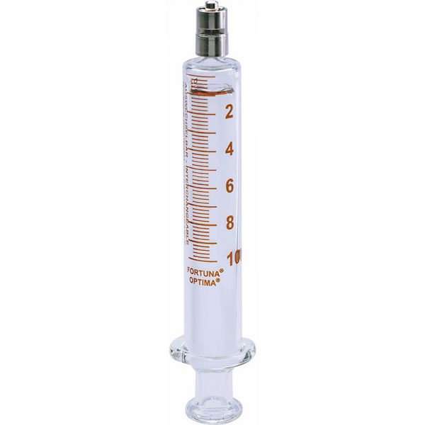 FORTUNA OPTIMA Glass syringe 1ml with luer-lock tip